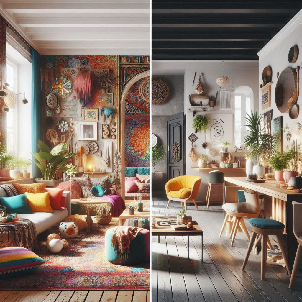 Design DIY Maximalisme vs minimalisme