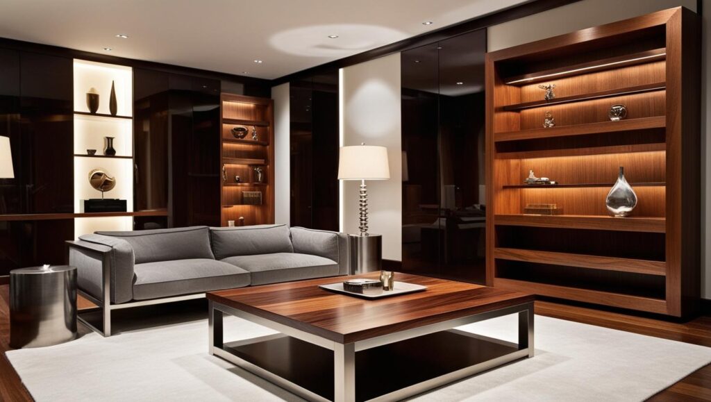 Style intérieur design bois et métal