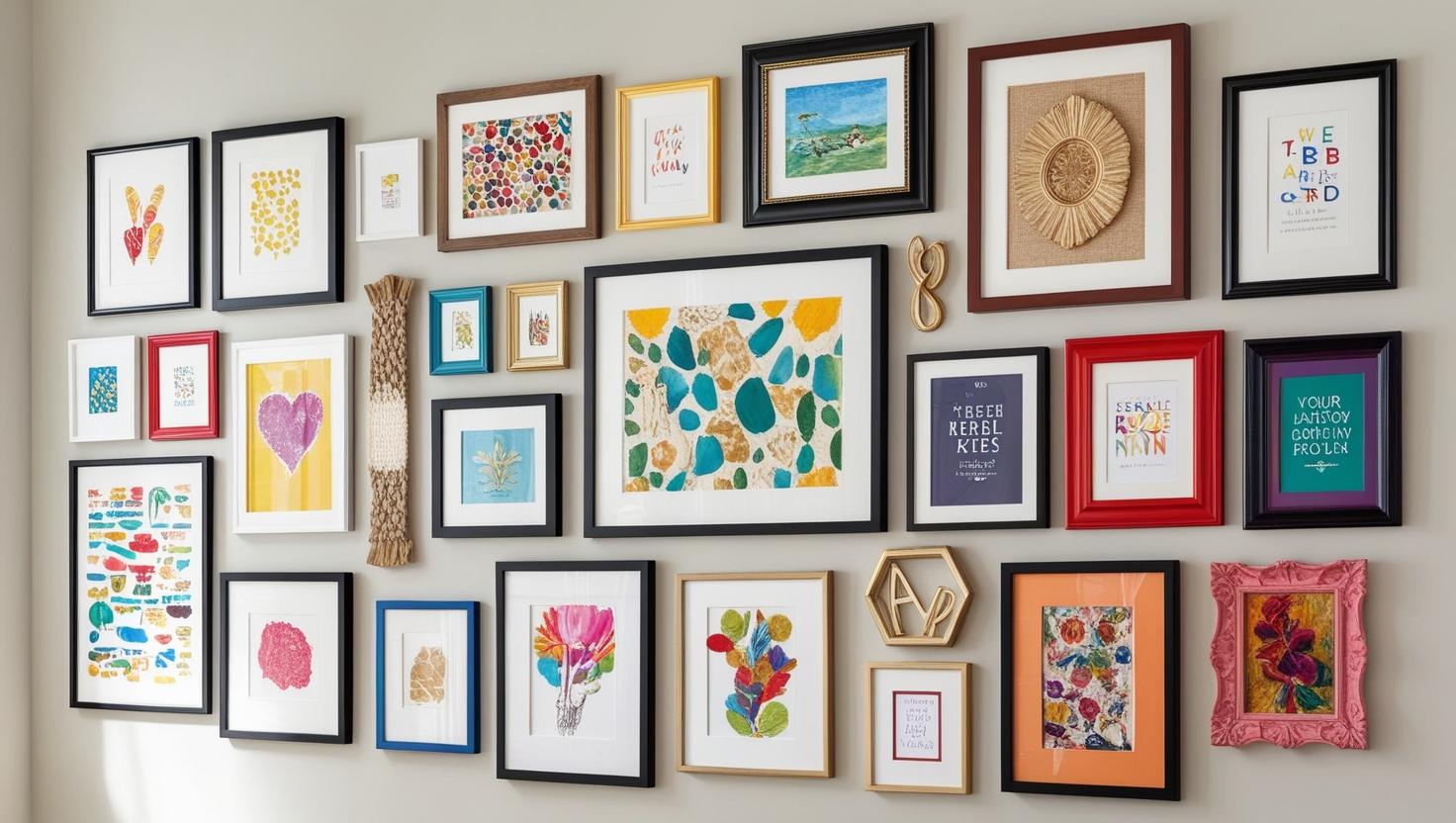 Créer un mur de cadres pour un effet design