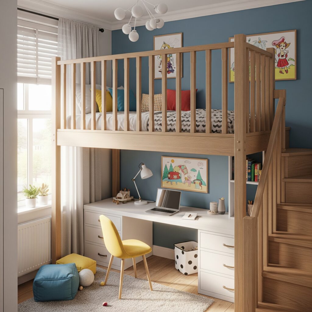 mezzanine chambre d'enfant